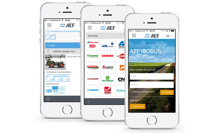 AEF ISOBUS database