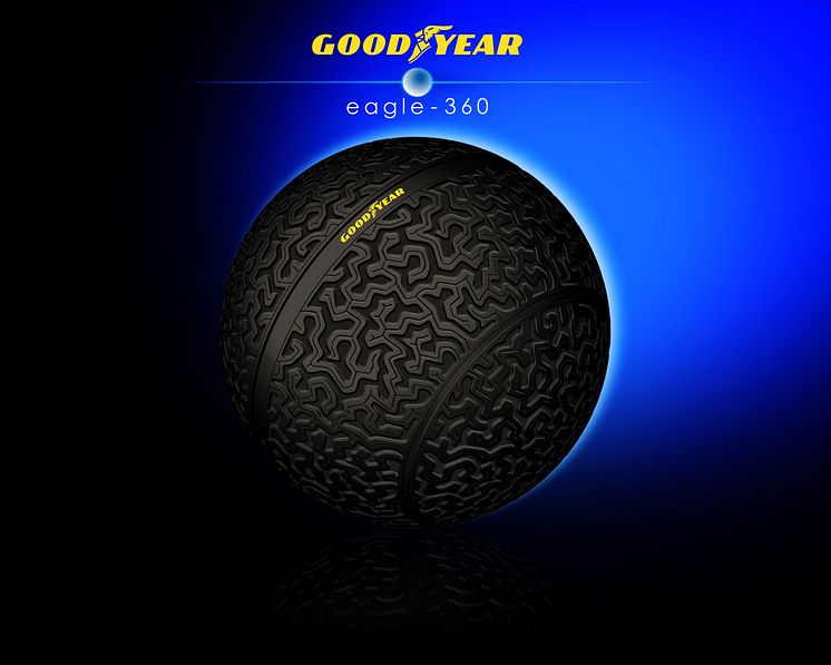 Goodyear unveils Eagle-360, a visionary tire concept for future autonomous vehicles 