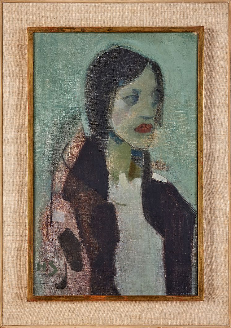 Helene Schjerfbeck ”Spetssjalen".