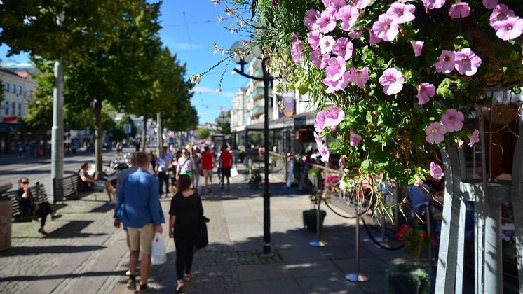 Kungsportsavenyn i centrala Göteborg BILD Göteborgs Stad