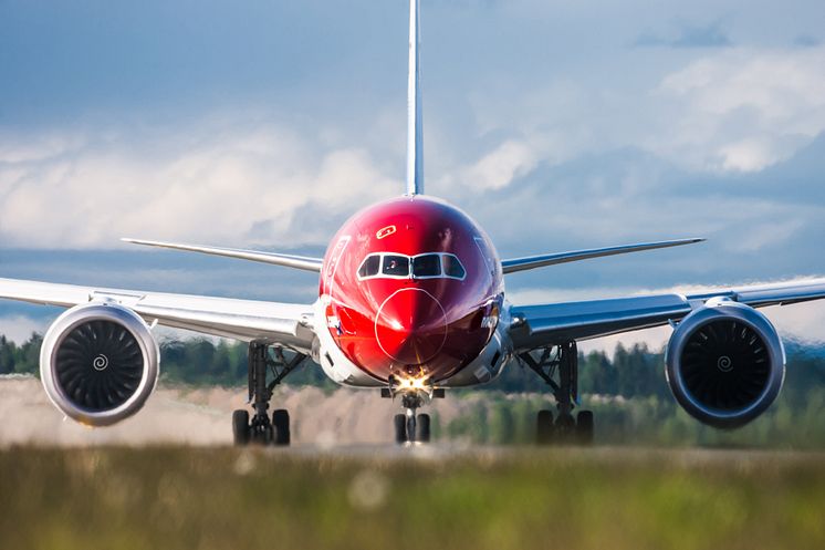 Norwegianin kaukolentokone Boeing 787 Dreamliner