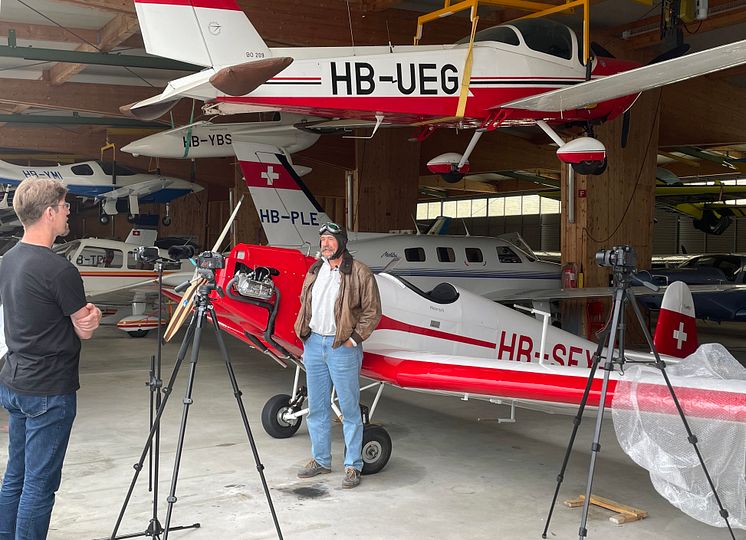 Ö_Fotoaufnahmen_CH_Shooting_Pilot_Erla Me5a_Foto ÖGrafik Dresden