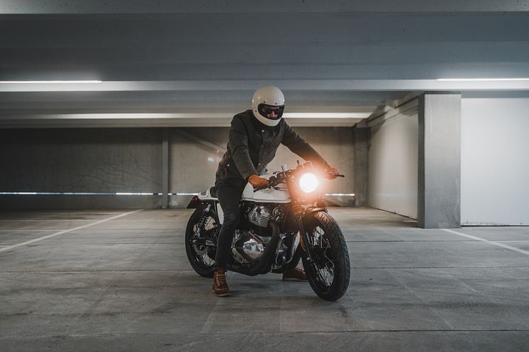 Balvenie Motorcycle Jacket and Mororcycle 2