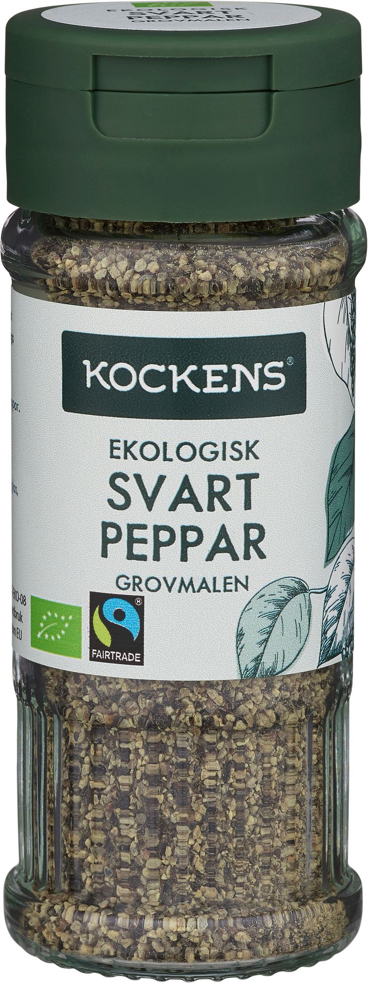 Svartpeppar grovmalen Ekologisk Fairtrade