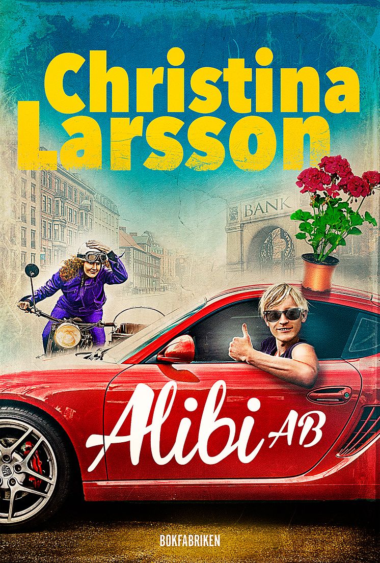 Alibi AB av Christina Larsson - Omslag flat