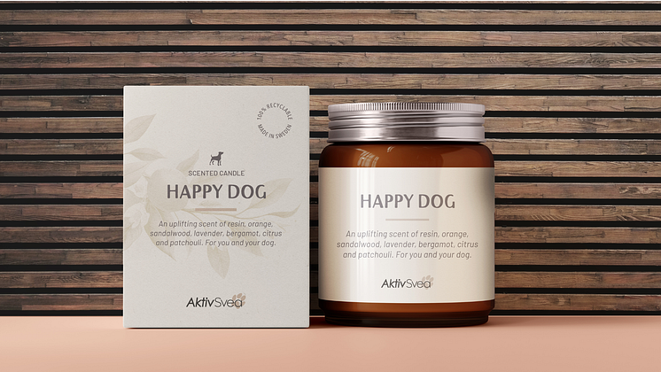 AktivSvea Happy Dog Doftljus