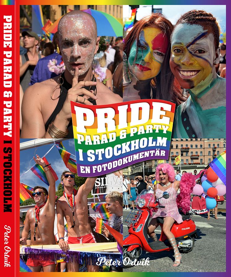 Omslag Pride parad och party i Stockholm