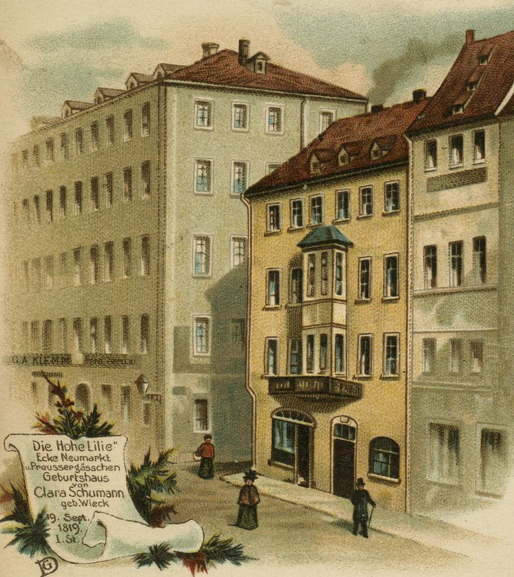 Geburtshaus von Clara Schumann in Leipzig