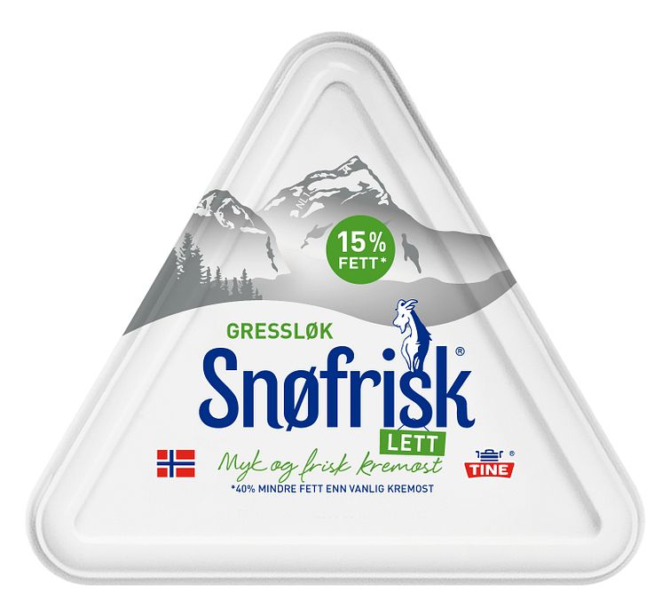 Snøfrisk Lett med gressløk