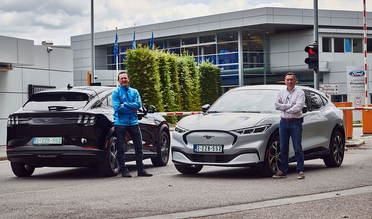 Mustang Mach-E testing Lommel 2020