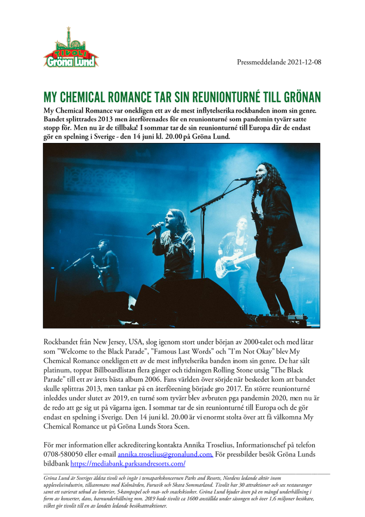 My Chemical Romance tar sin reunionturné till Grönan.pdf