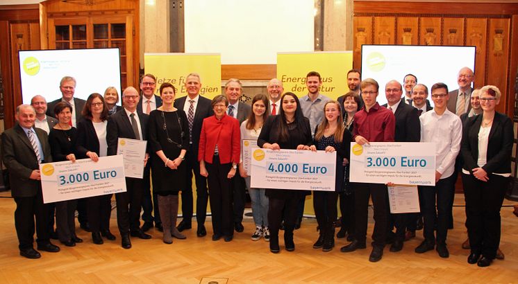 Sieger Bürgerenergiepreis Oberfranken