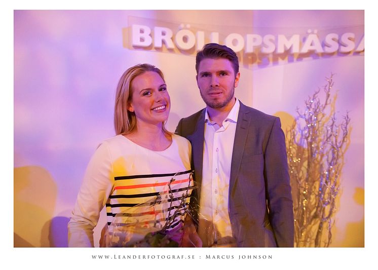 Årets Bröllopspar i Guldhärtat 2013: Therese & Daniel Lindqvist, Malmö