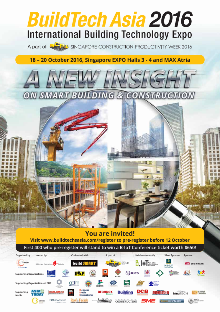 BuildTech Asia 2016 Visitor Information Brochure