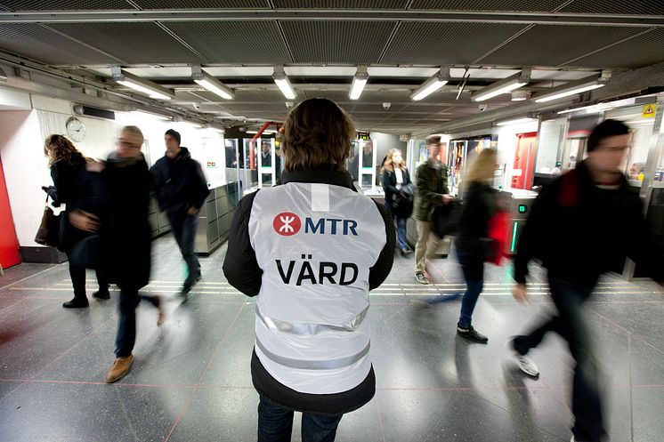 Kundservicevärd MTR Stockholm