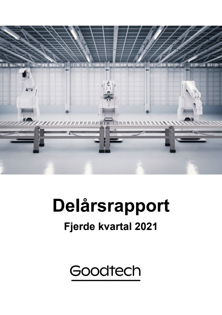 Kvartalsrapport Q4 2021