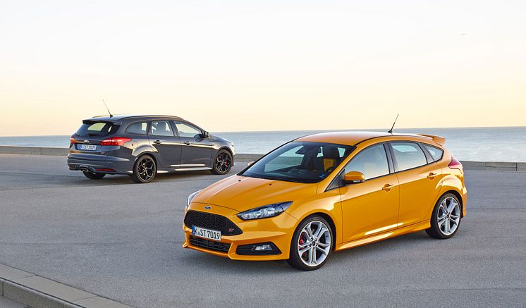 Focus ST 2.0 EcoBoost 5-ovinen ja Wagon Diesel ST