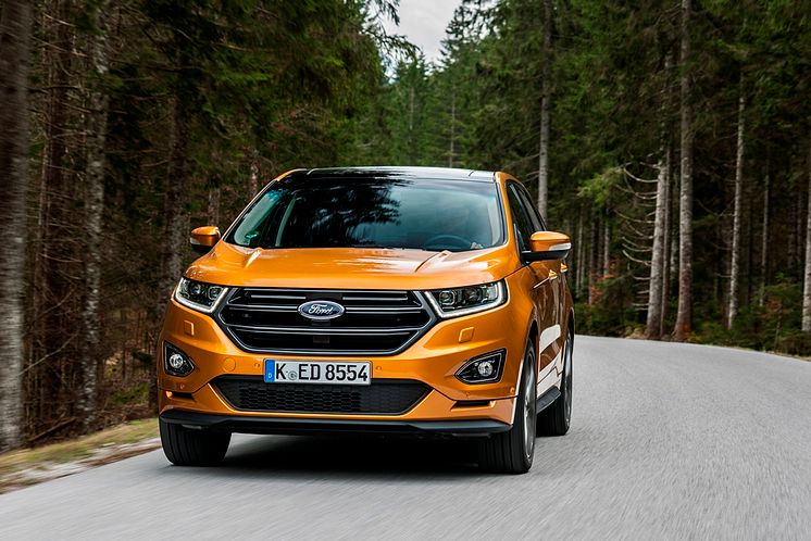 Vadonatúj Ford Edge SUV: kategóriaelső helykínálat és menetdinamika, prémium komfort és kifinomultság