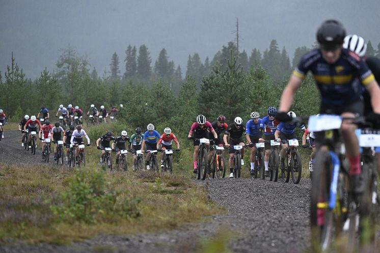 Cykelvasan 90 2023 första backen Sälen