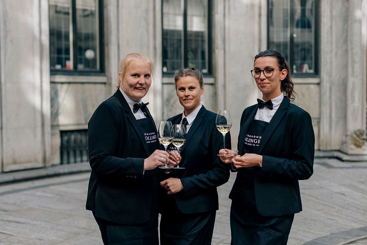 Finalisterna Cathrine Almqvist, Anette Andersson och Ida Kilåker