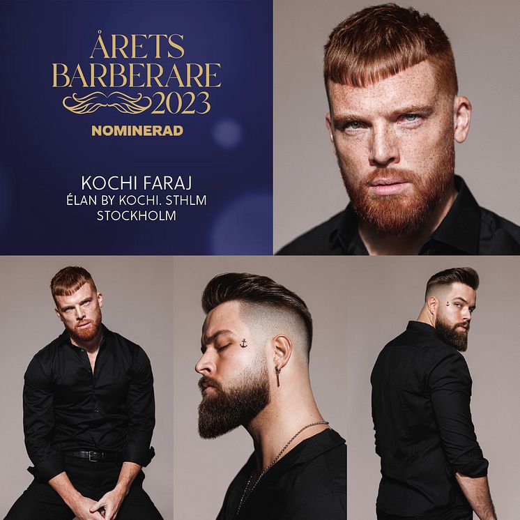 årets barberare KOCHI FARAJ