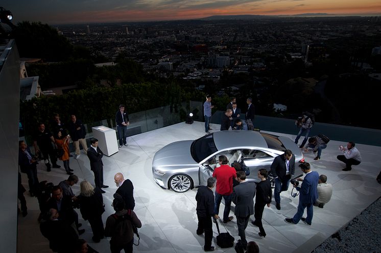 Audi prologue from above