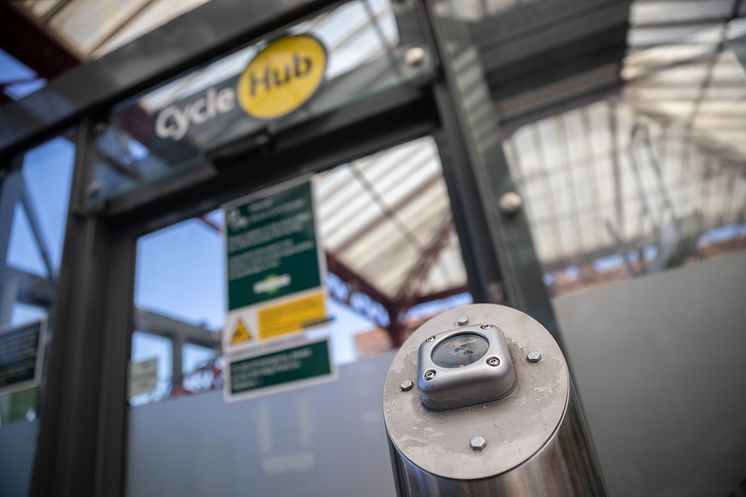 Cycle hub at Hove