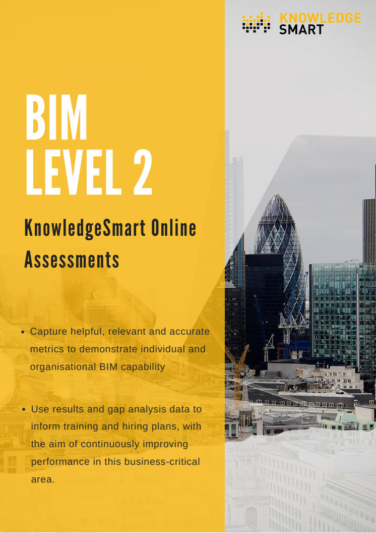 KnowledgeSmart BIM Level 2 Management and Process Assessment Collection Brochure