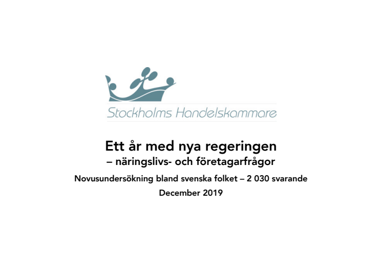 Novus om näringspolitik