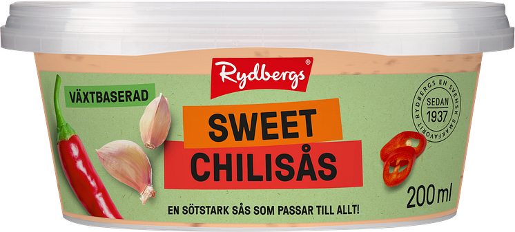 150094 621144 RYD Veganska Såser Sweet Chili 200ml FRONT R2