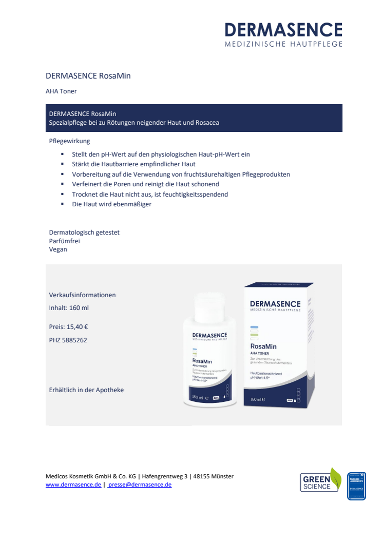 Factsheet AT: DERMASENCE RosaMin AHA Toner.pdf