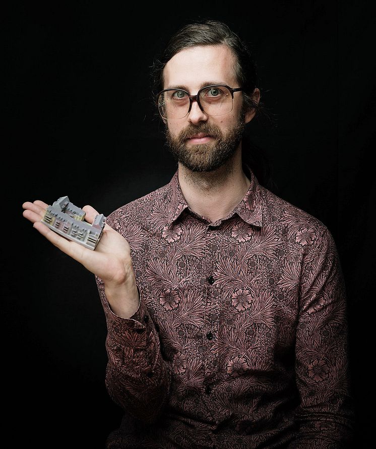 Simon Kallioinen porträtt av Andrea Papini