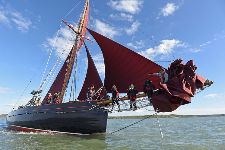 Hi-res image - Ocean Signal - Dauntsey’s School Sailing Club tall ship Jolie Brise