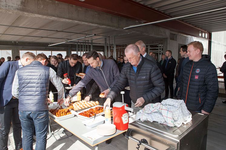 JYSK topping-out ceremony 2017