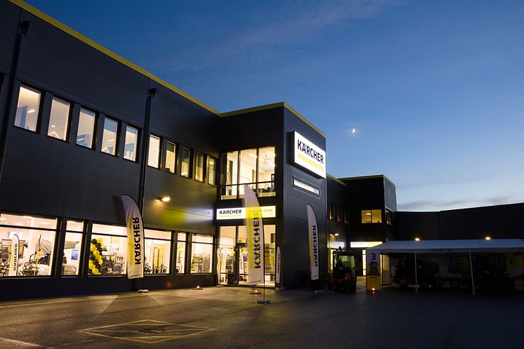 Måndagen den 5 december invigdes Kärchers nya huvudkontor och Kärcher Center I Göteborg