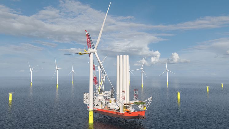 Cadeler’s new Wind Turbine Installation Vessels will be built by COSCO Shipping (Qidong) Offshore and fitted with Kongsberg Maritime’s field-proven integrated solution for WTIV operation