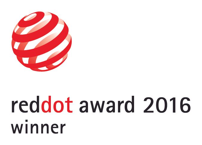 Red dot design award winner 2016