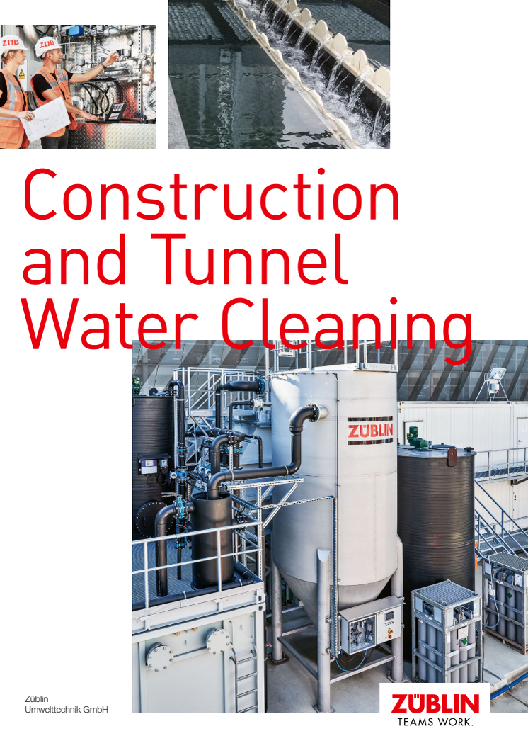 Züblin Umwelttechnik GmbH: Construction Water Cleanup (brochure)