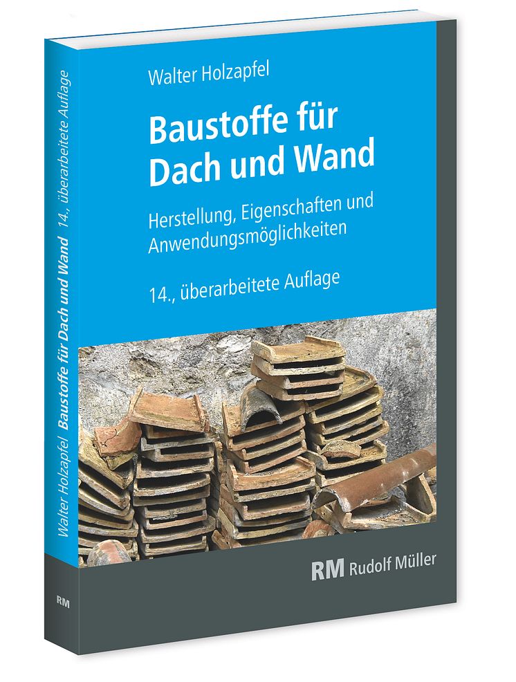 Baustoffe für Dach und Wand, 14. Auflage (3D/tif)