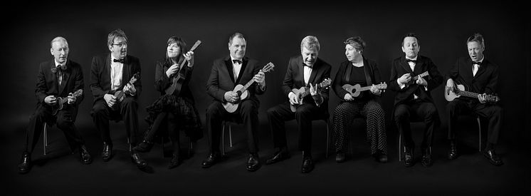 The Ukulele Orchestra of Great Britain – 30 Plucking Years på Palladium Malmö 4 mars