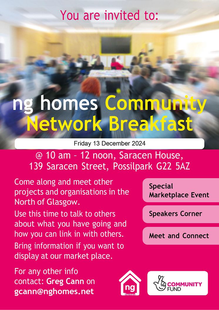 Community networking breakfast December 2024