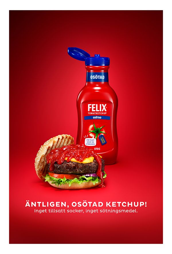 Felix osötad ketchup
