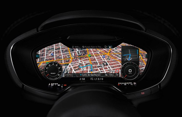 Audi virtual cockpit navigation google