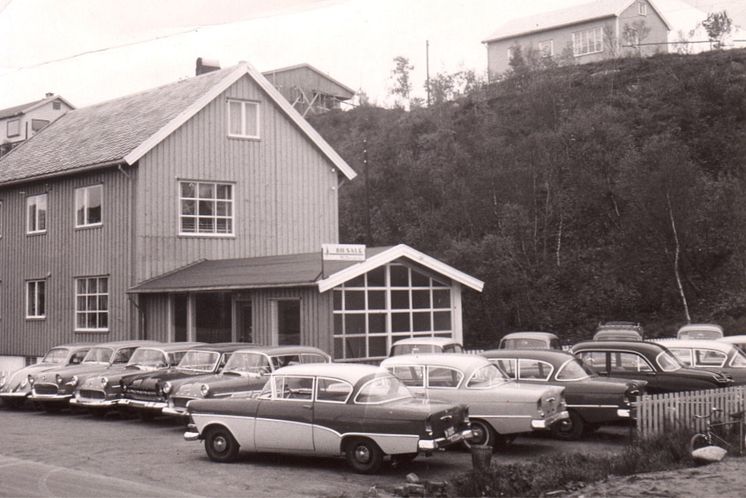 Bilsalg M Nordvik - Skeid i Bodø 1960