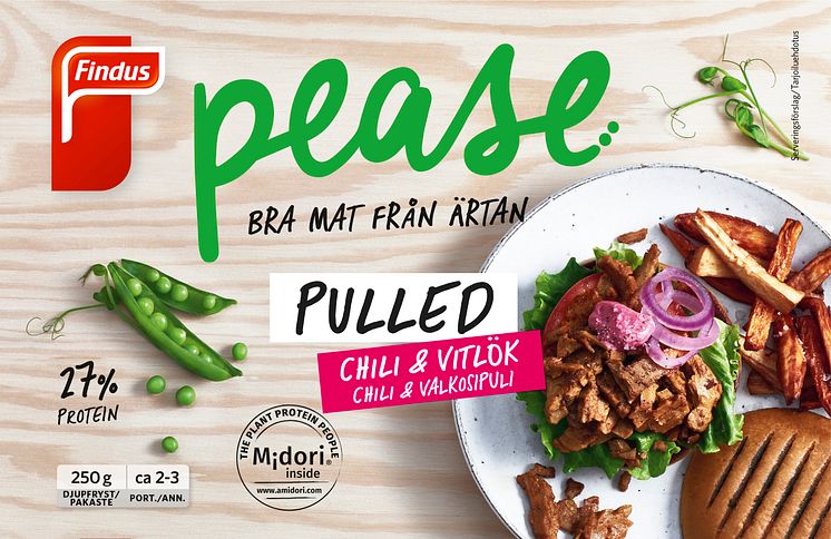 Pease Pulled chili & vitlök