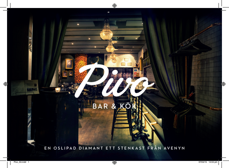 Nya Pivo bar och kök på Arkivgatan sätter det centrala och östeuropeiska köket på den  göteborgska kartan.