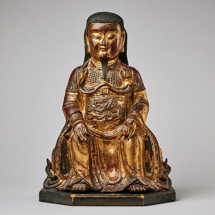 Bronsfigur av Zhenwu