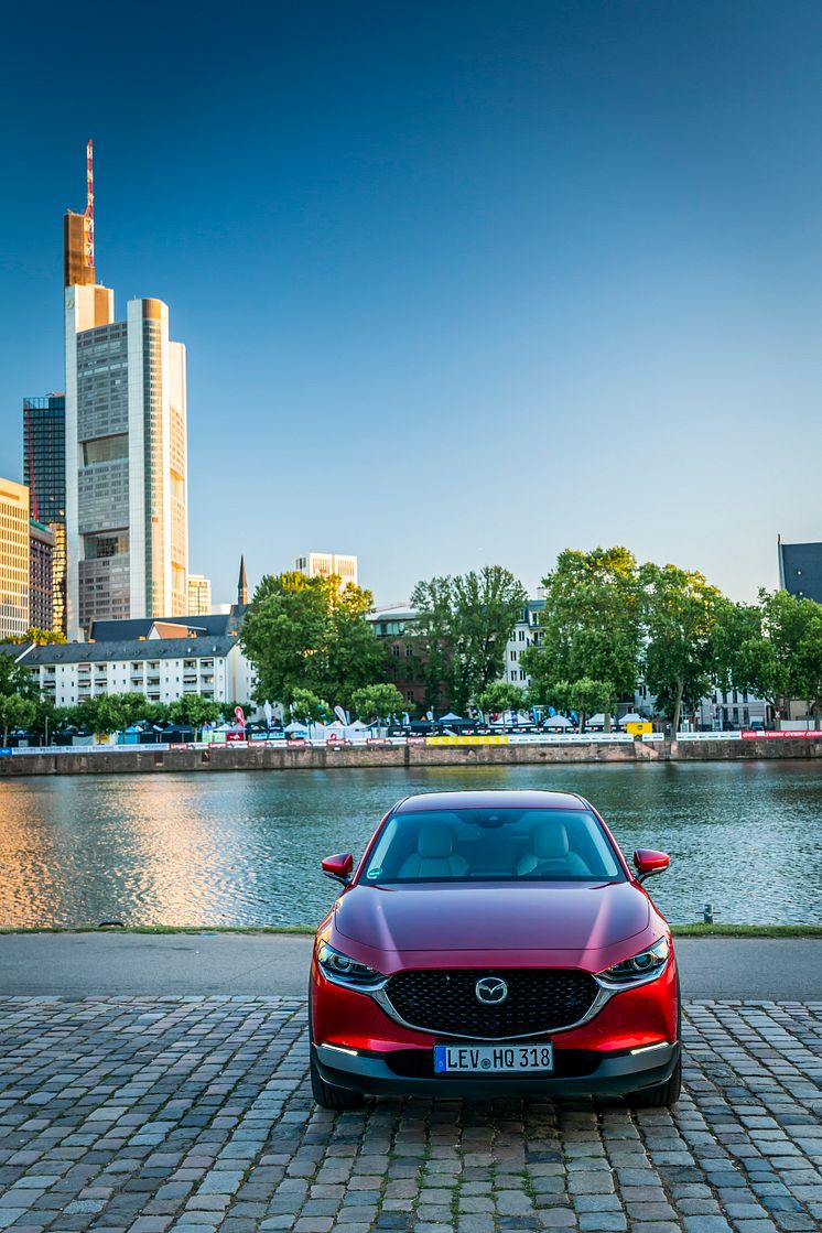 Mazda CX-30 i Soul Red Crystal