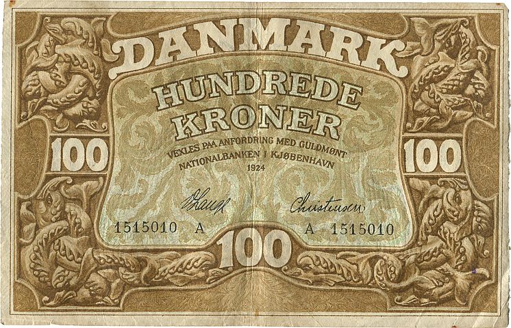 100 kr. fra 1924