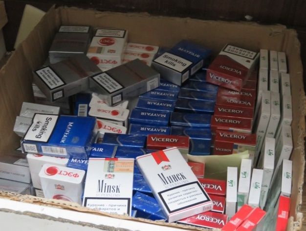 Op Scary - Cigarettes seized by HMRC in Greater Manchester 1